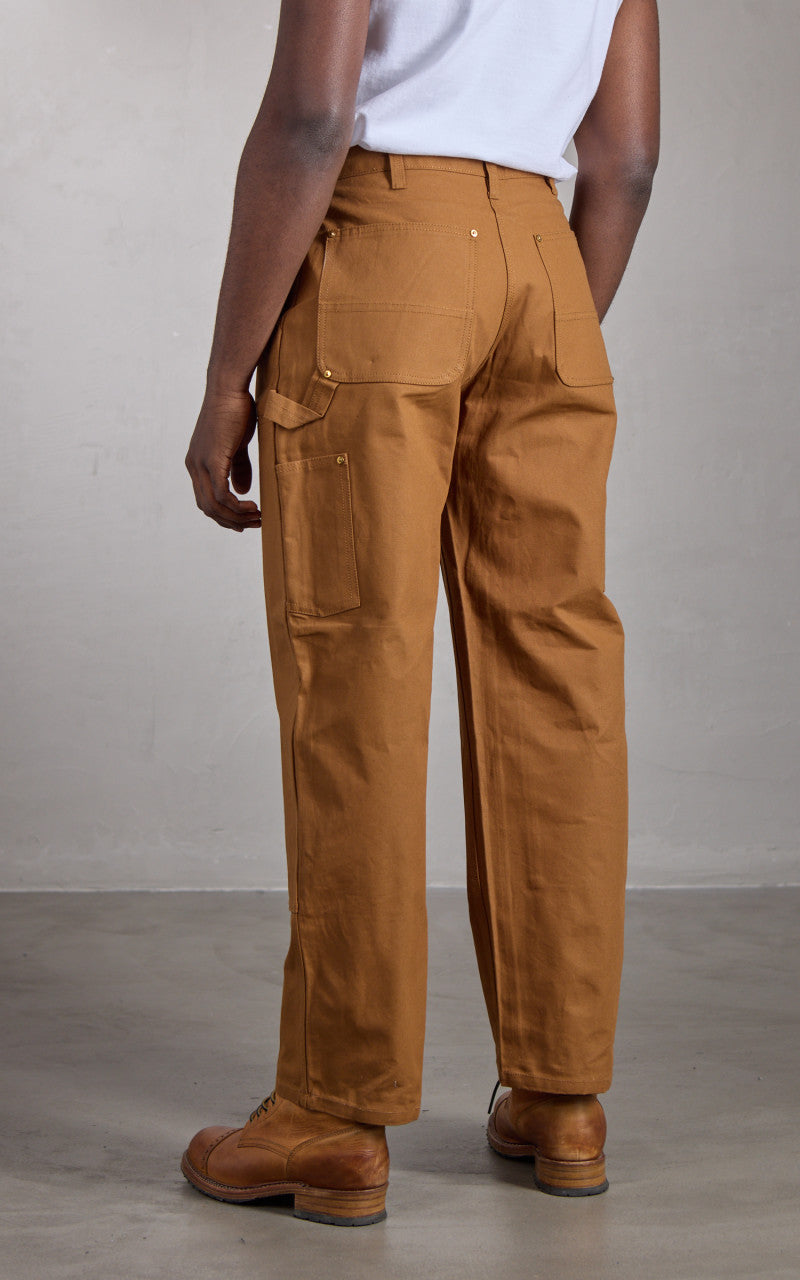 Houston Double Knee Painter Pants Duck Canvas Brown