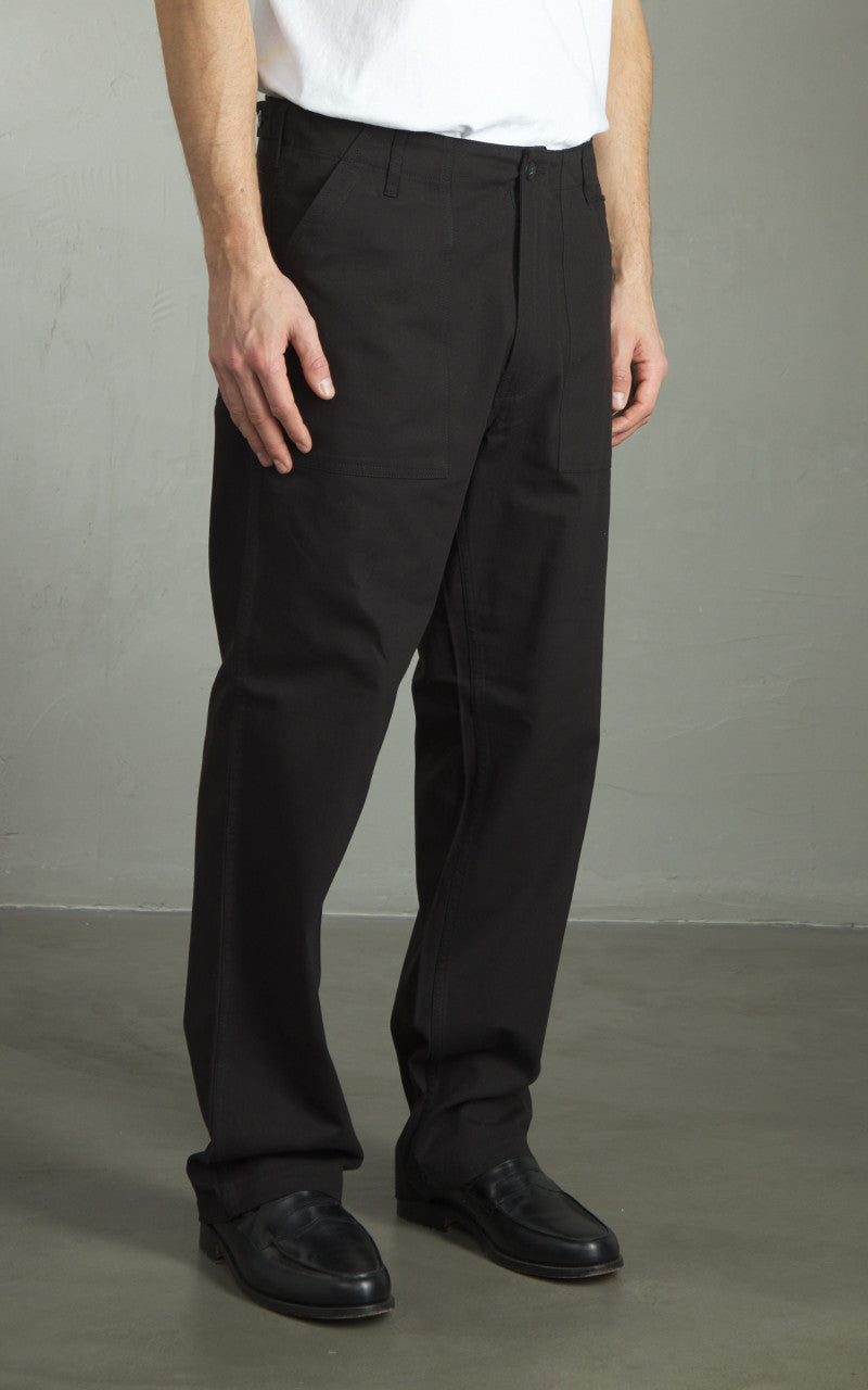 Houston Fatigue Pants Cotton Twill Black