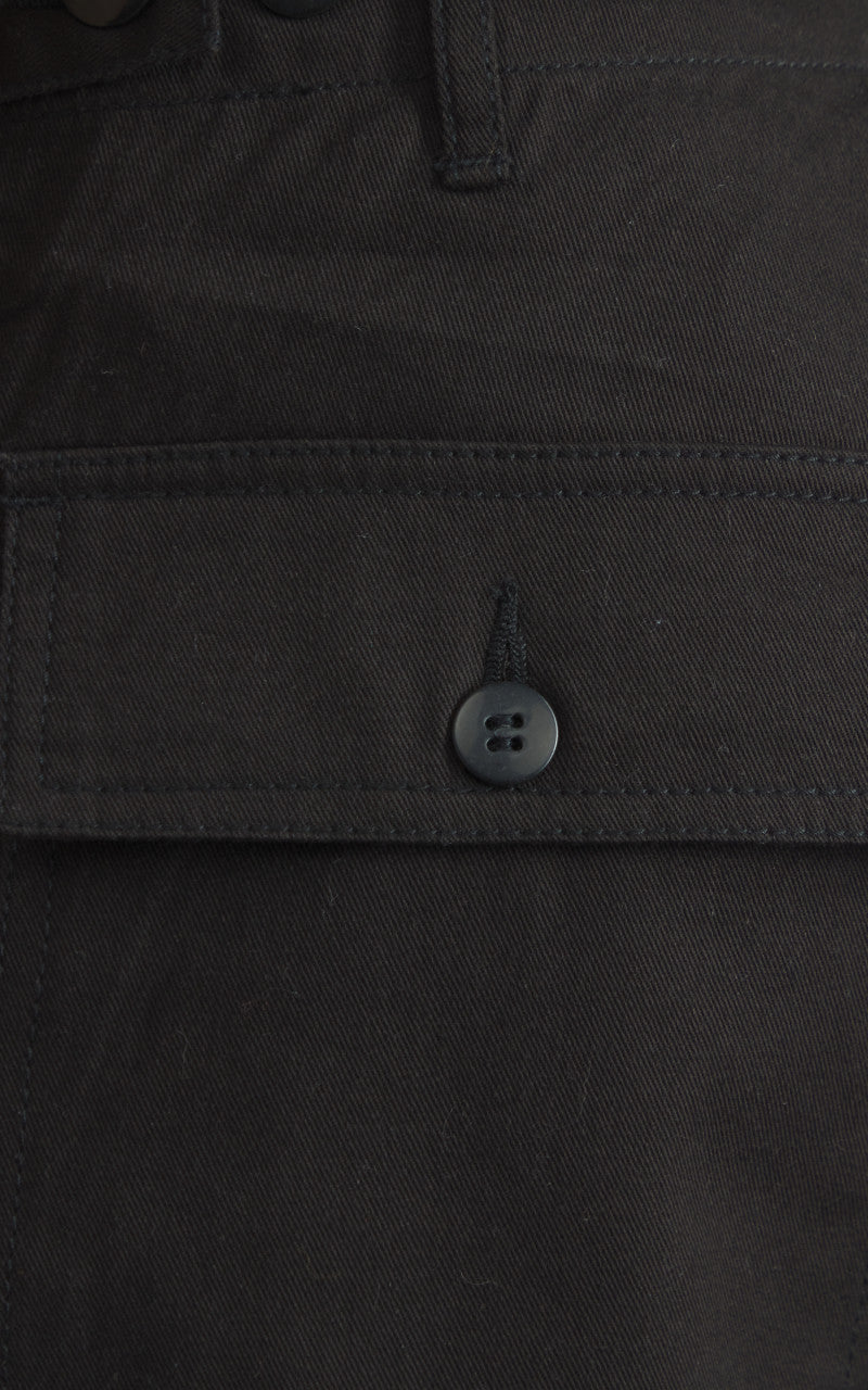 Houston Fatigue Pants Cotton Twill Black