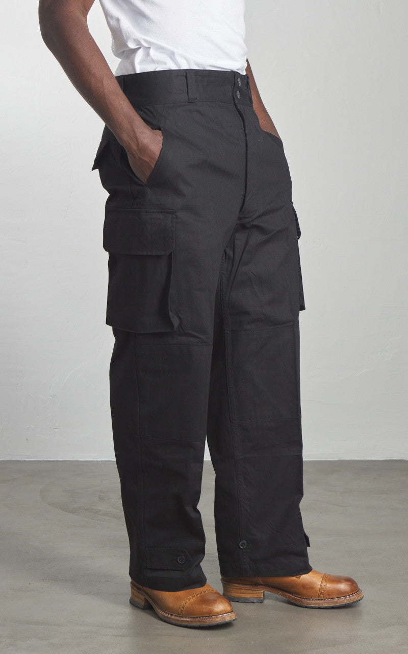 Houston M-47 French Military Pants Black