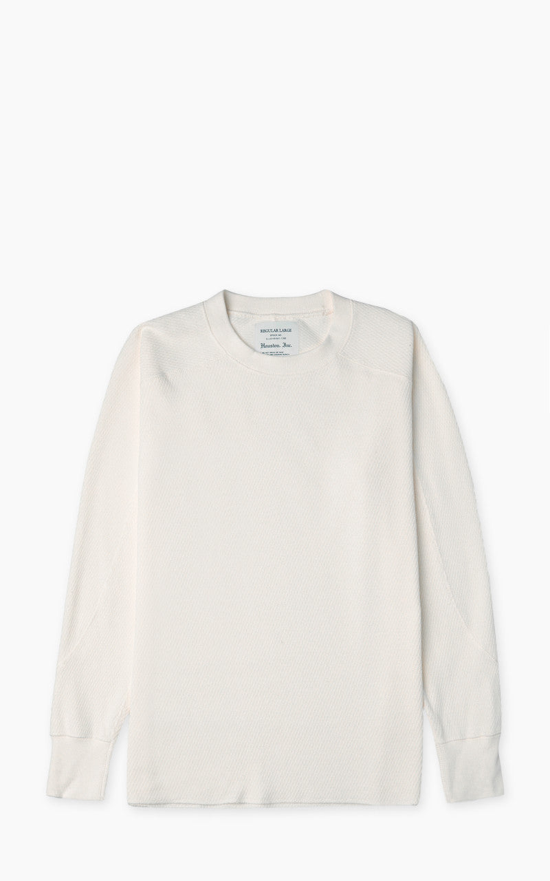 Houston Heavy Thermal L/S Tee Offwhite
