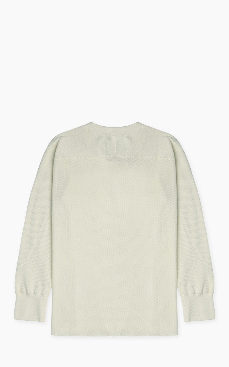 Houston Heavy Thermal L/S Henley Offwhite