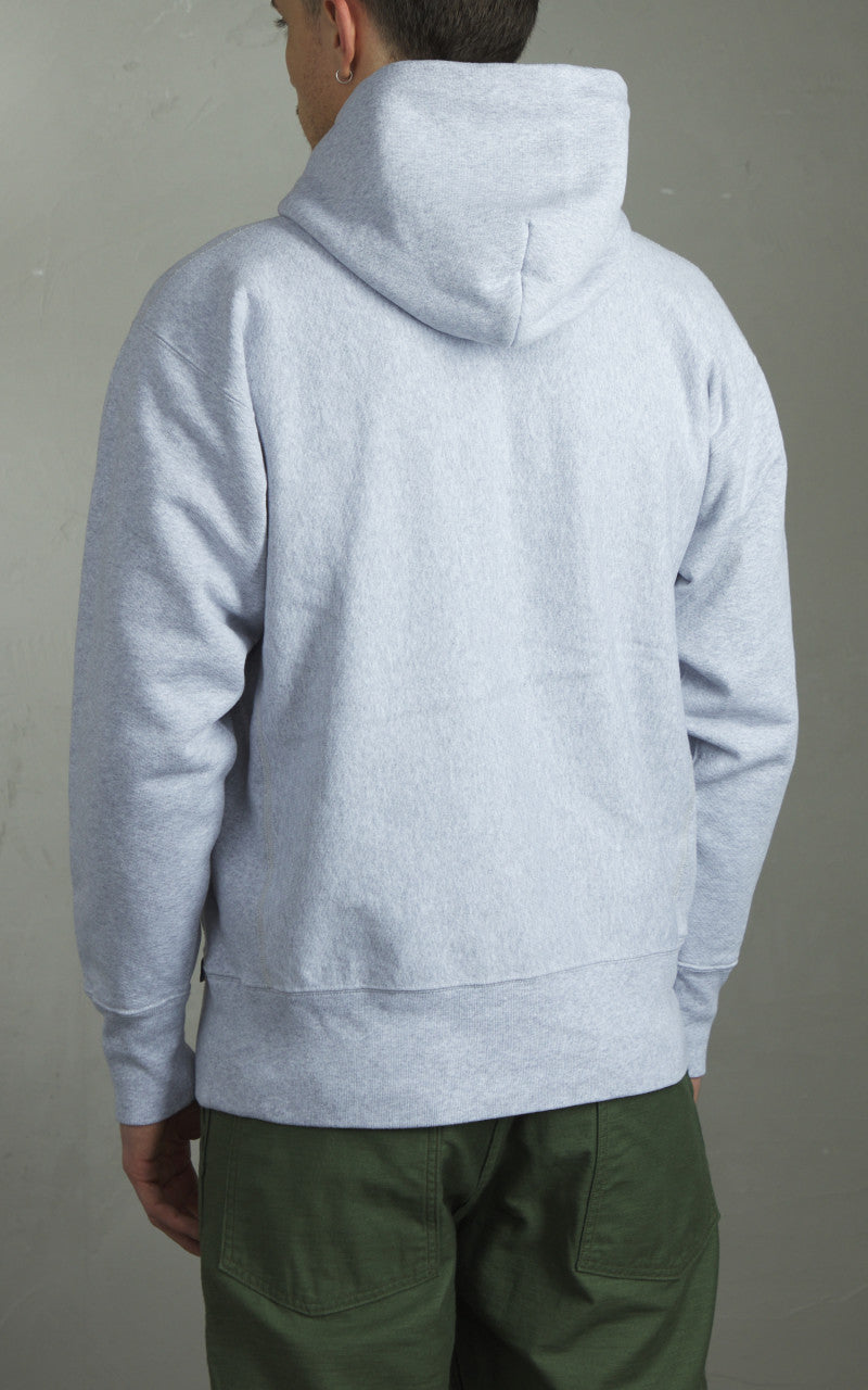 Houston U.S. Cotton R/V Hoodie Heather Grey