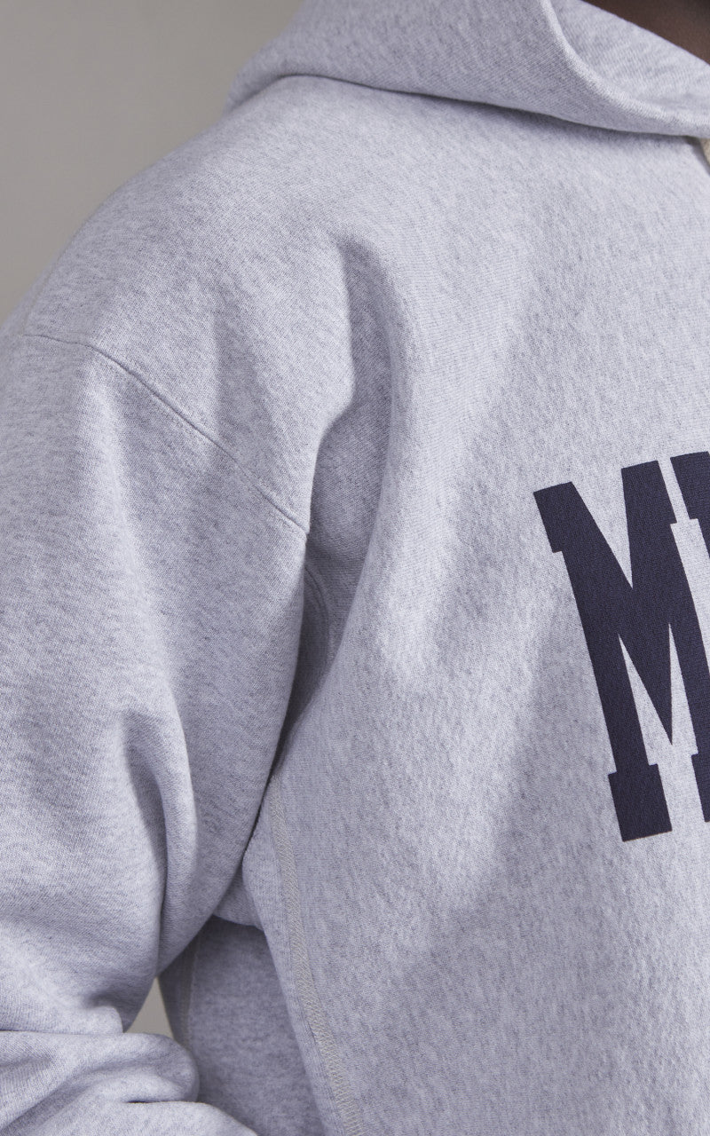 Houston U.S. Cotton R/V Hoodie Michigan Heather Grey