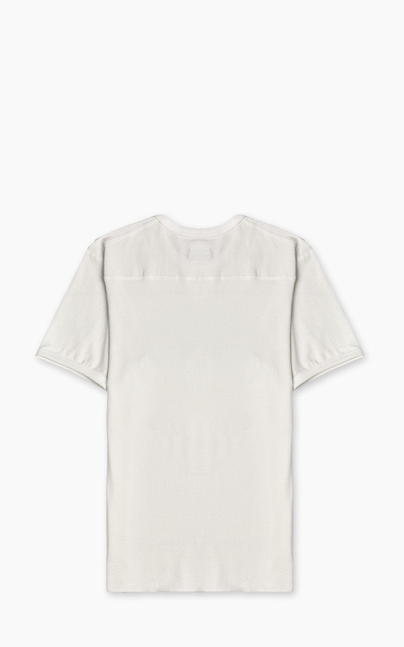 Houston Mesh Cotton (U.S. Army Air Force) Print T-Shirt Off White