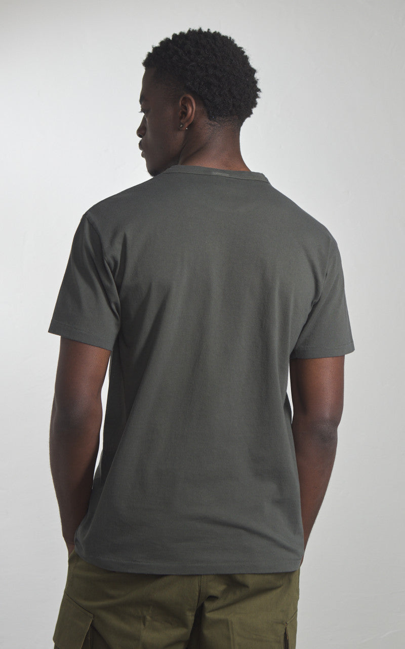 Houston Pigment Dyed Pocket T-Shirt Black