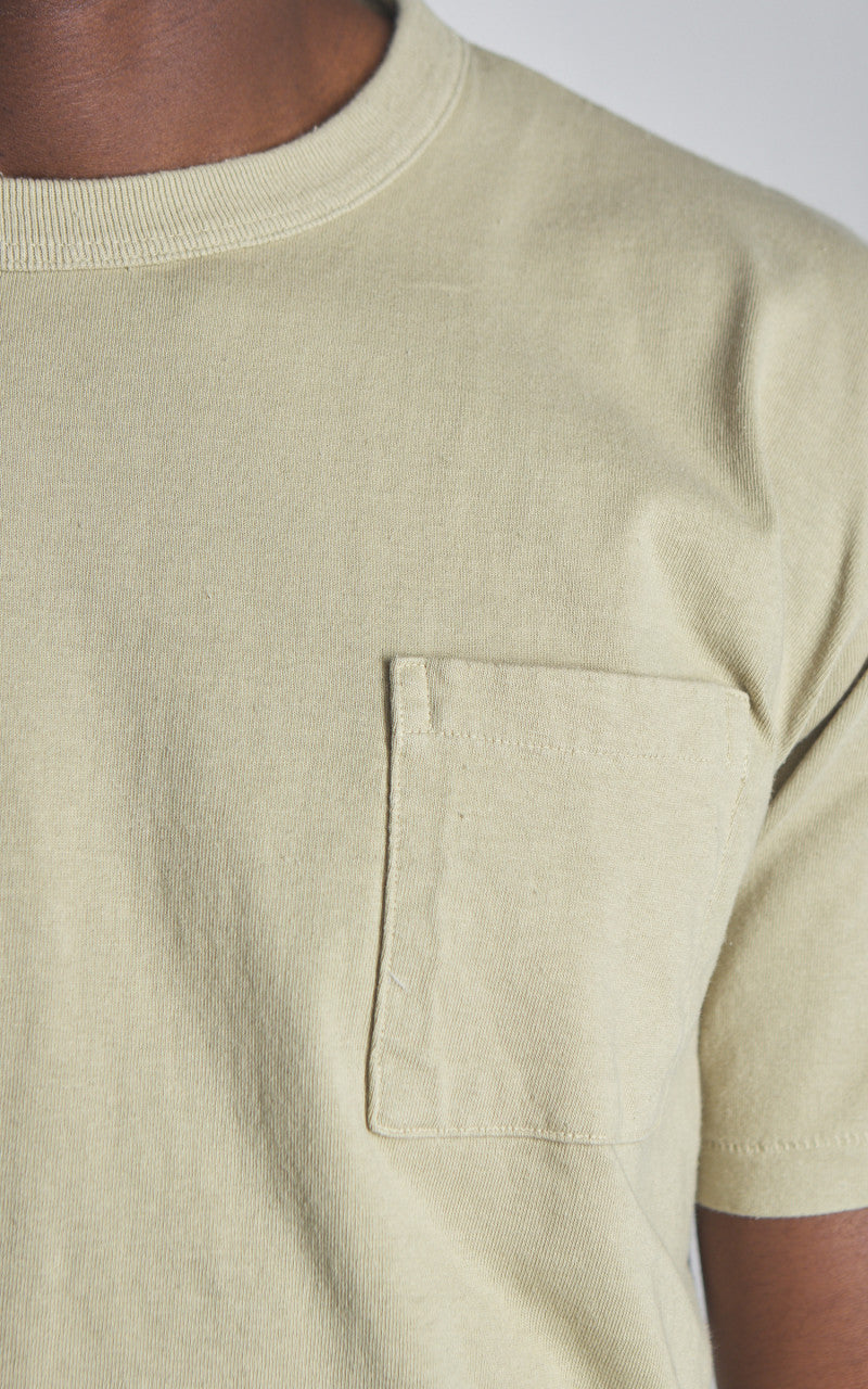 Houston Pigment Dyed Pocket T-Shirt Olive