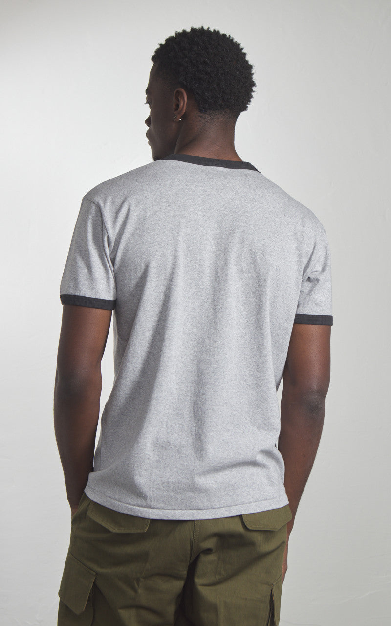 Houston FFA Ringer T-Shirt Grey/Black