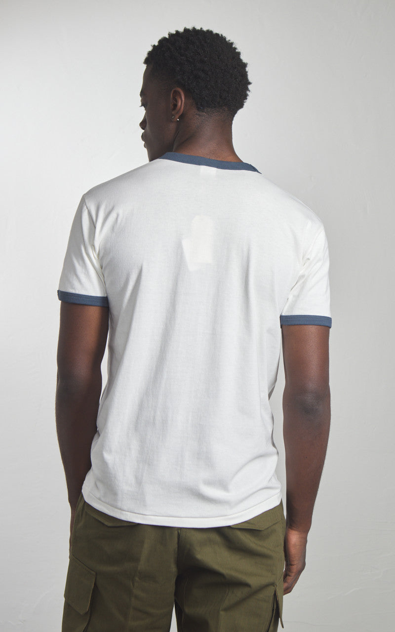 Houston FFA Ringer T-Shirt White/Navy