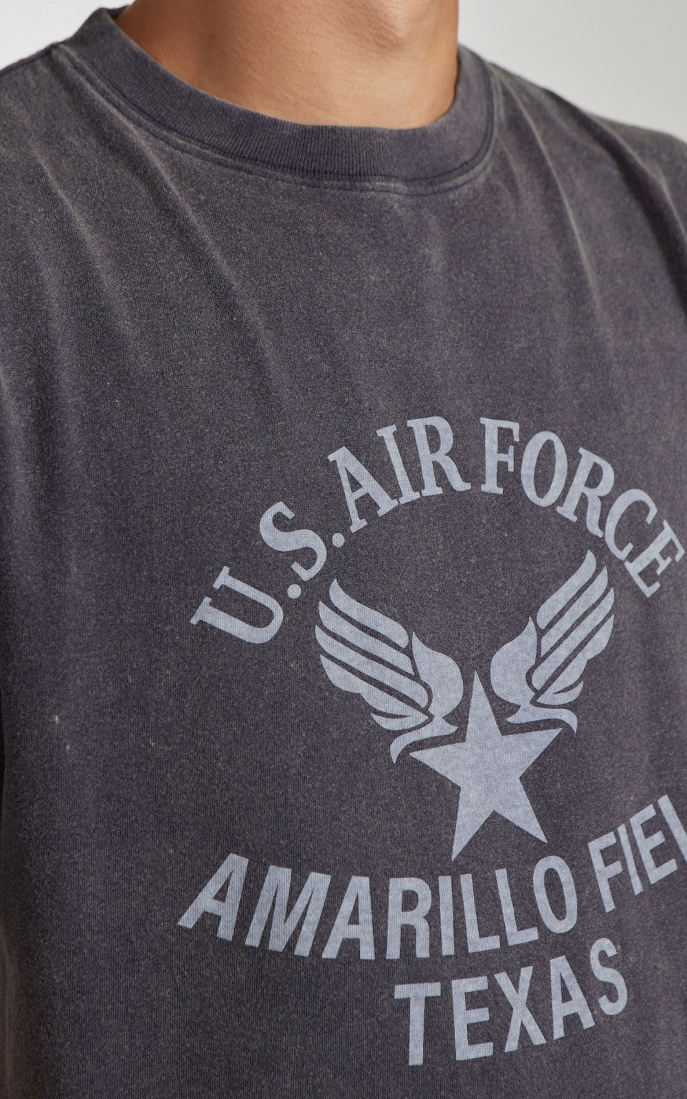 Houston Powder Frost Military (U.S. Air Force) Print T-Shirt Navy