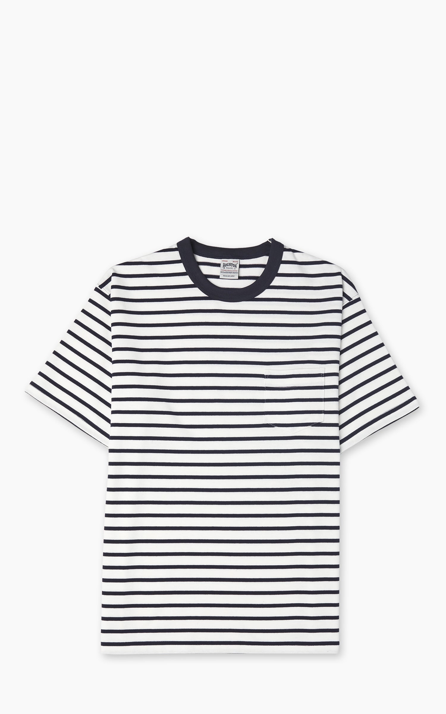 Houston Border S/S T-Shirt Navy