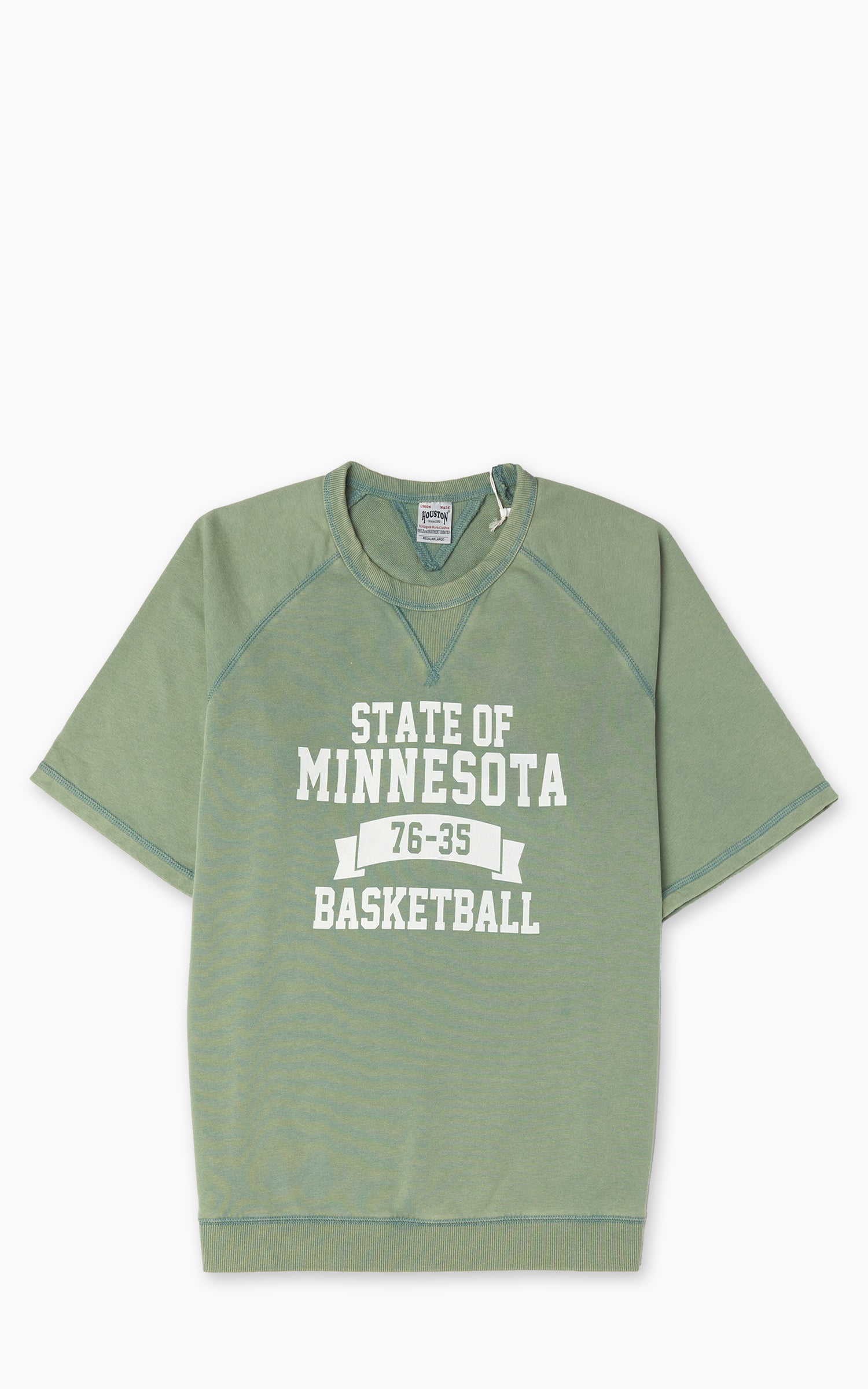Houston Powder Wash S/S Sweat (Minnesota) Green