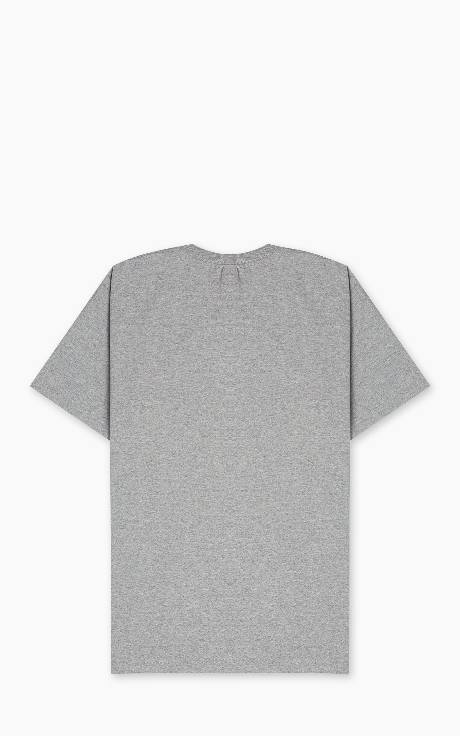 Houston (Navy) Print Tubular T-Shirt Heather Grey