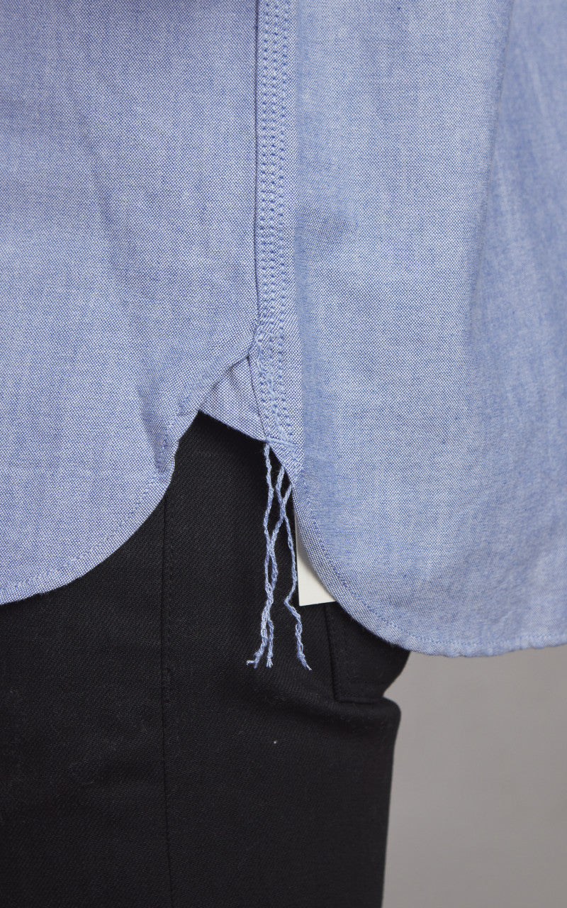 Houston Oxford Work Shirt Chambray Blue