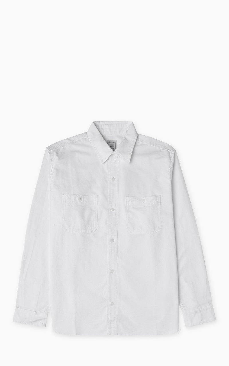 Houston Oxford Work Shirt White