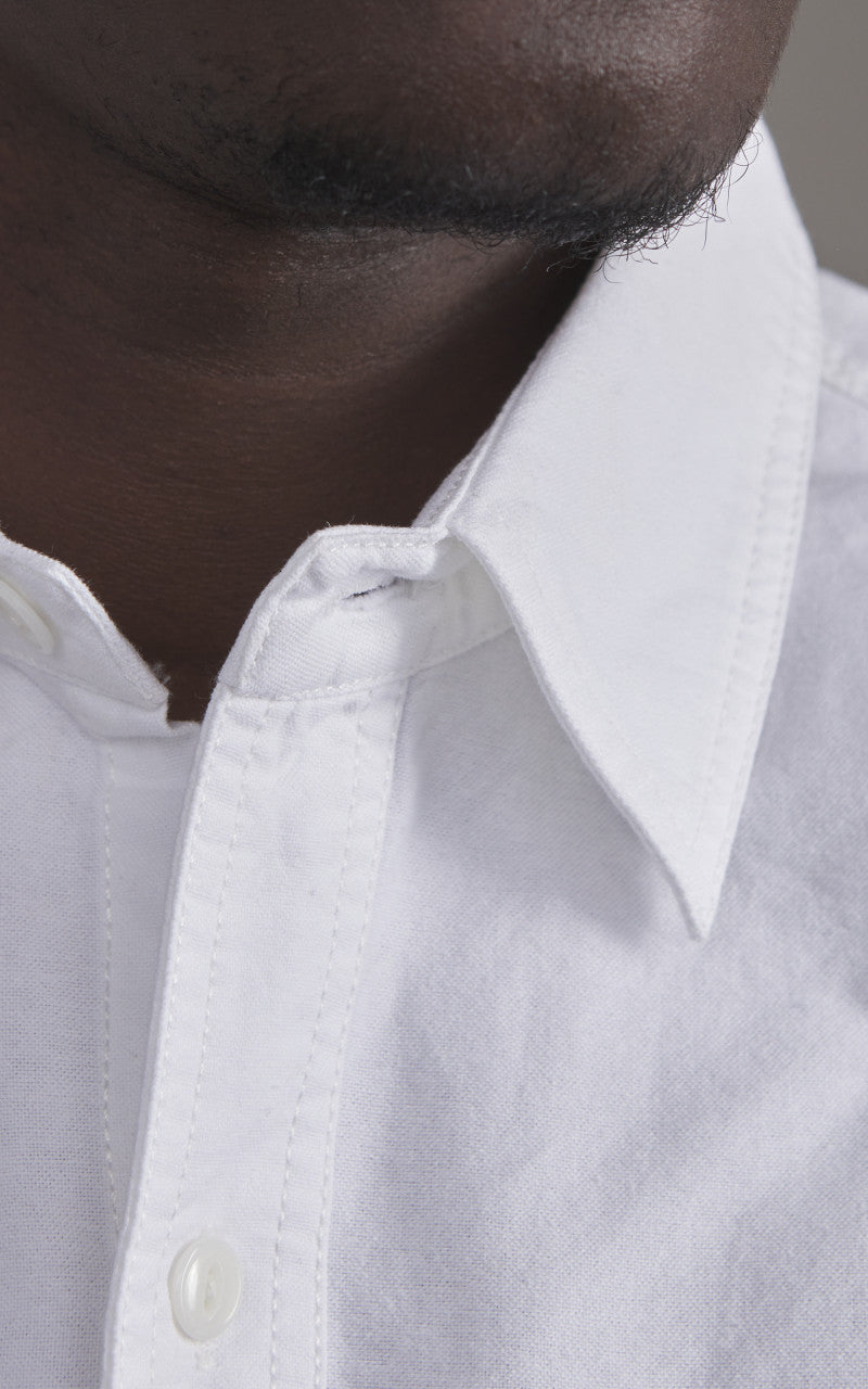 Houston Oxford Work Shirt White