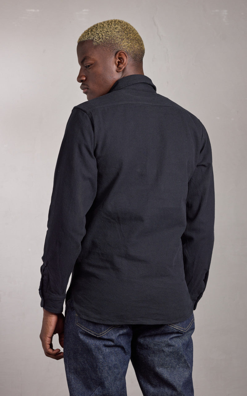 Houston Solid Viera Shirt Heavy Ounce Black