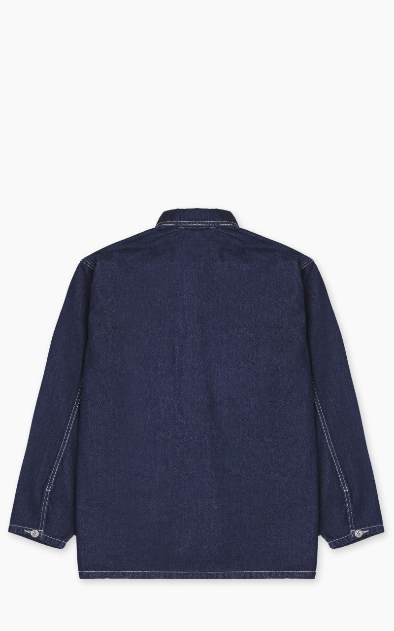 Houston Cone Denim Army Pullover Shirt Indigo One Wash