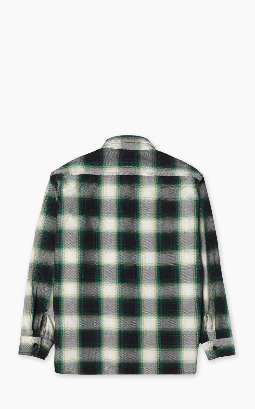 Houston Ombre Check Viyella Shirt Green