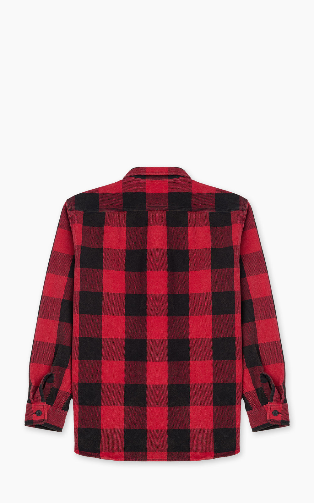 Houston Vintage Block Heavyweight Viyella Shirt Checked Red