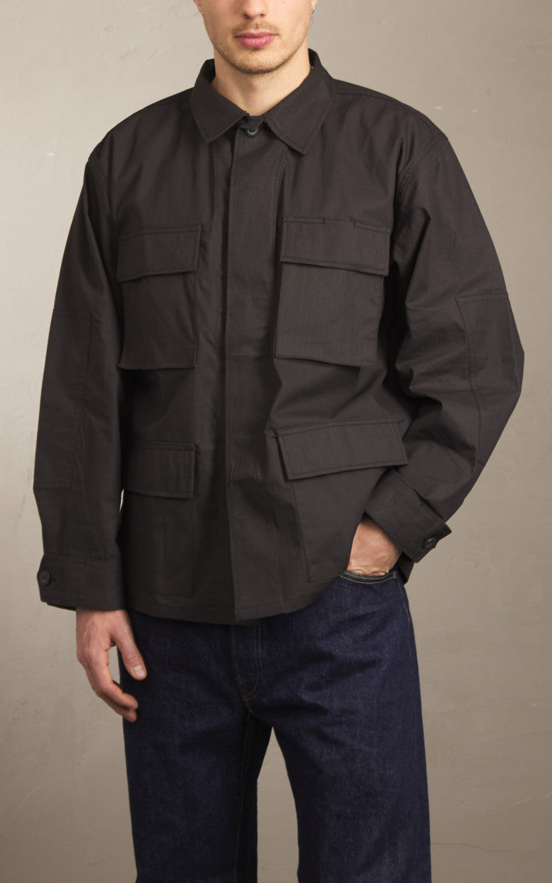 Houston Ripstop BDU Jacket Black