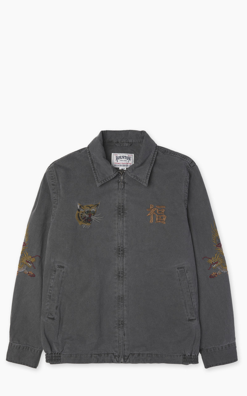 Houston Pigment Vietnam Jacket Tiger Black