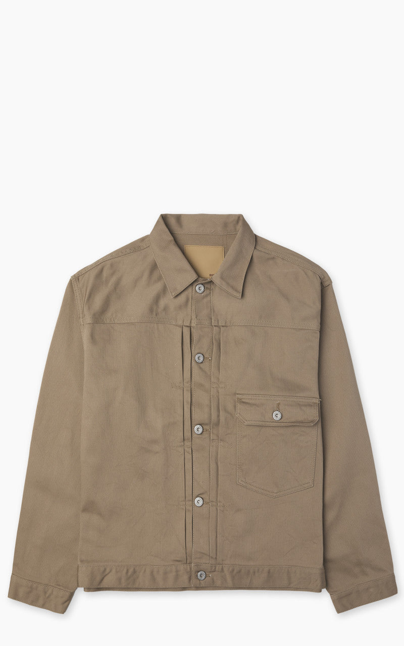 Houston Type 1 Pique Jacket T-Back Mocha