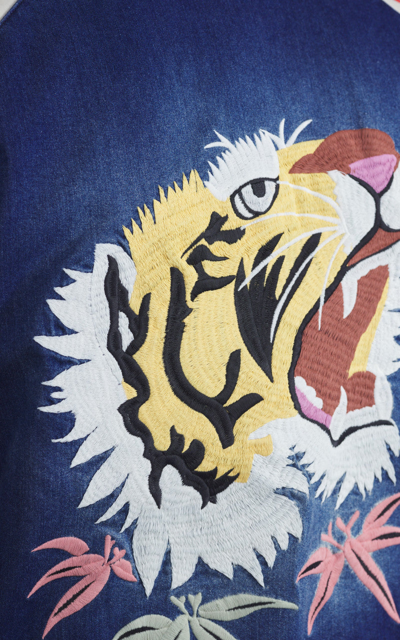 Houston Souvenir Jacket Tiger Indigo