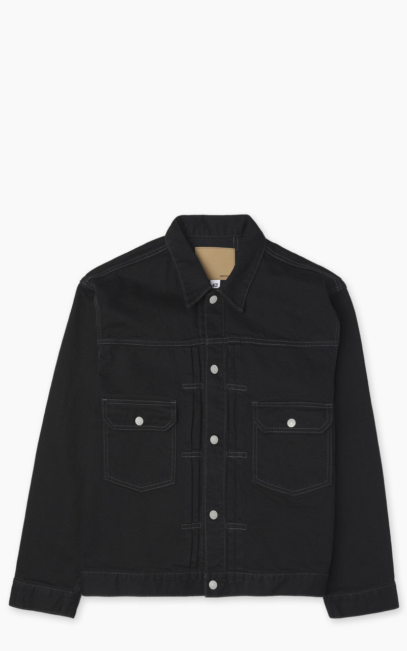 Houston Cone Denim Type 2 Denim Jacket Black One Wash