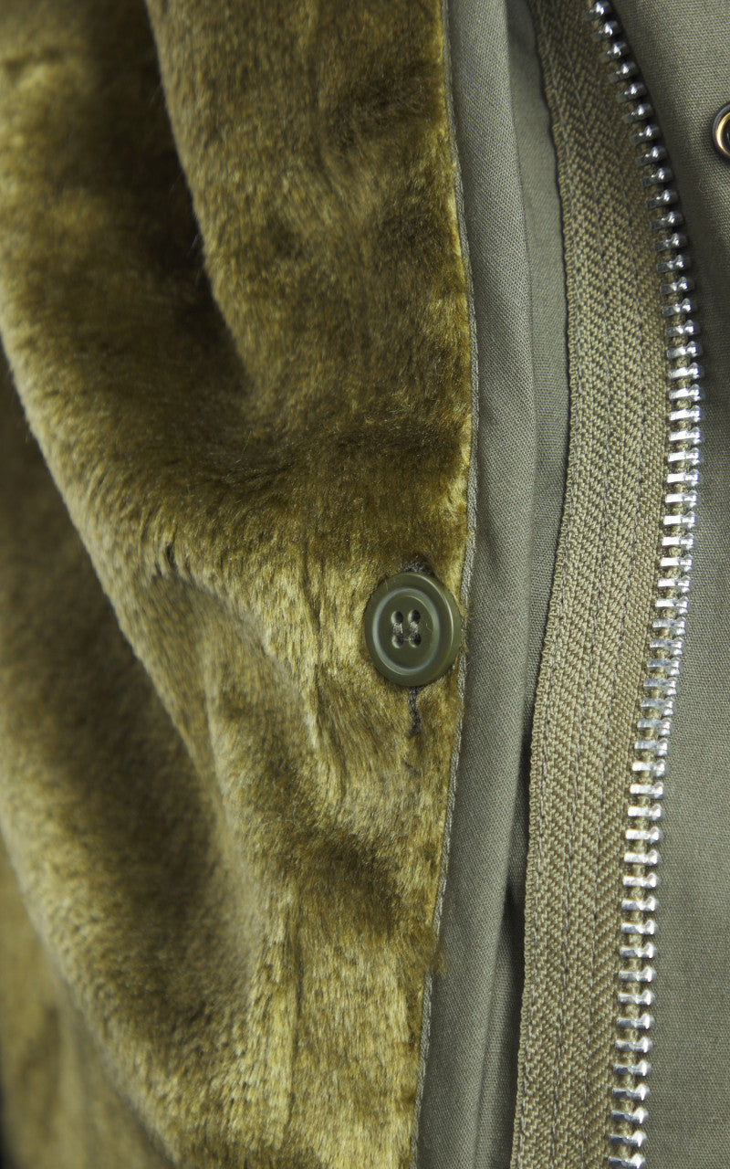 Houston US M51 Fishtail Parka Lined Olive