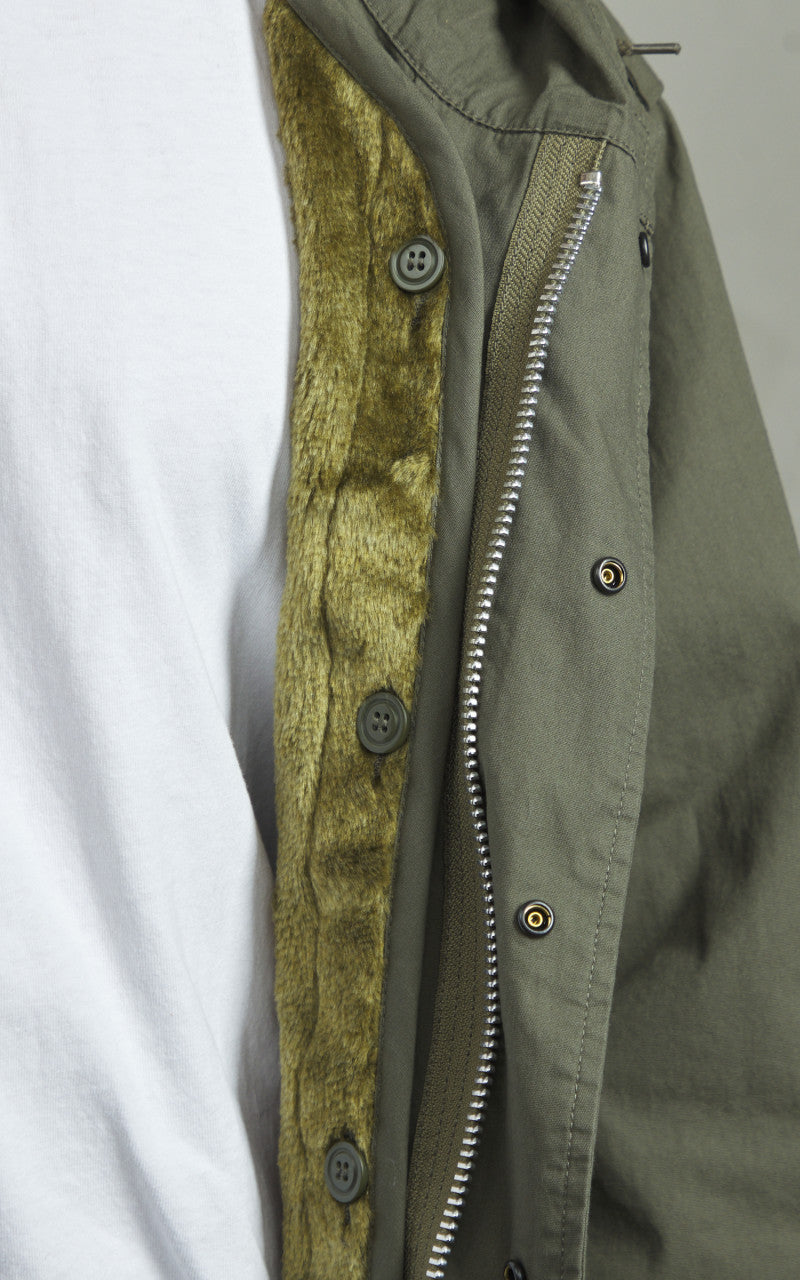 Houston US M51 Fishtail Parka Lined Olive