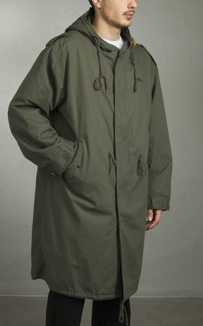 Houston US M51 Fishtail Parka Lined Olive