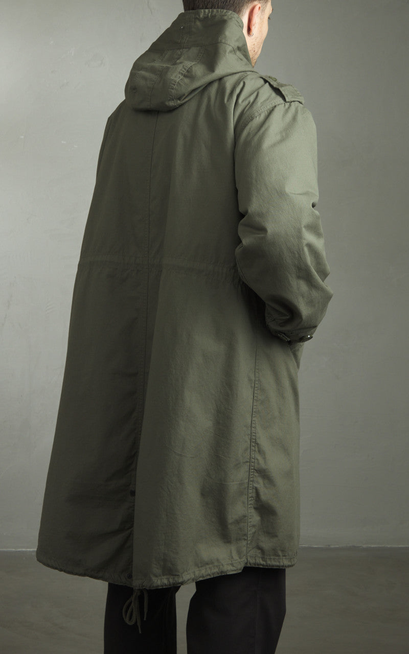 Houston US M51 Fishtail Parka Lined Olive