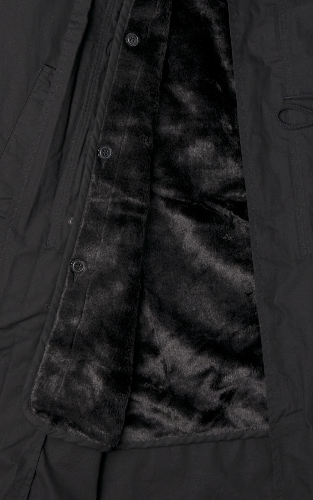 Houston US M51 Fishtail Parka Lined Black