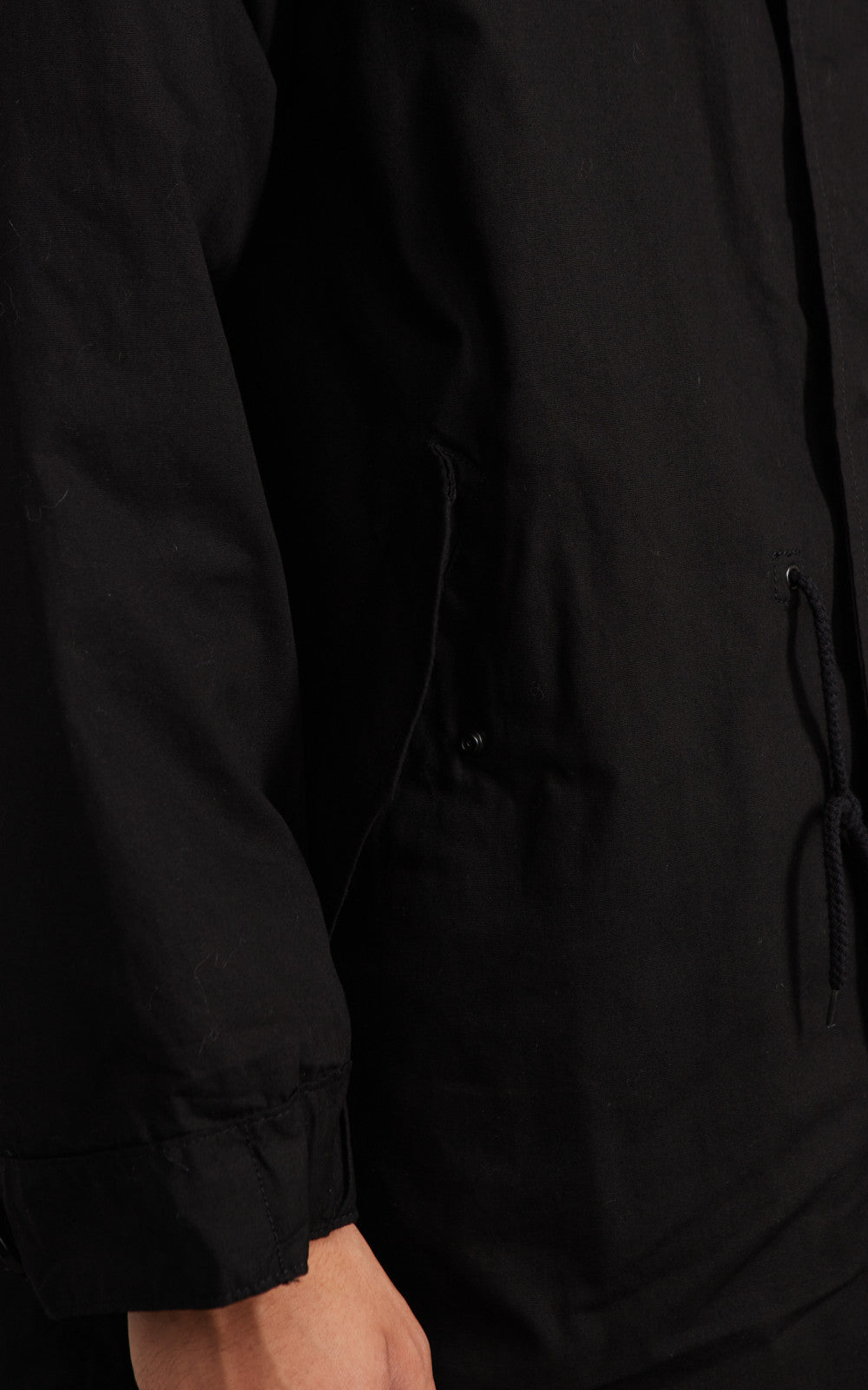 Houston US M51 Fishtail Parka Lined Black