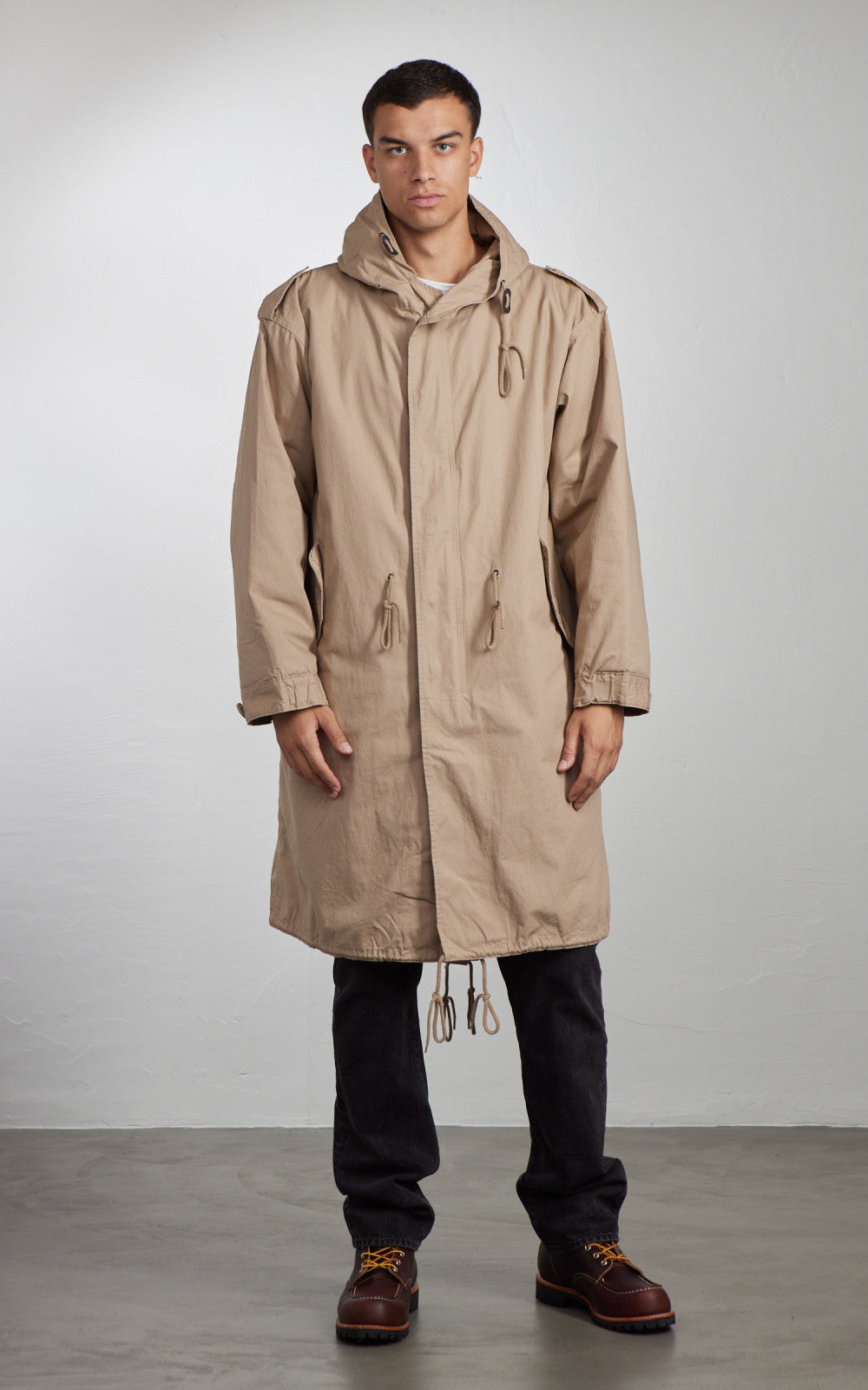 Houston US M51 Fishtail Parka Lined Khaki