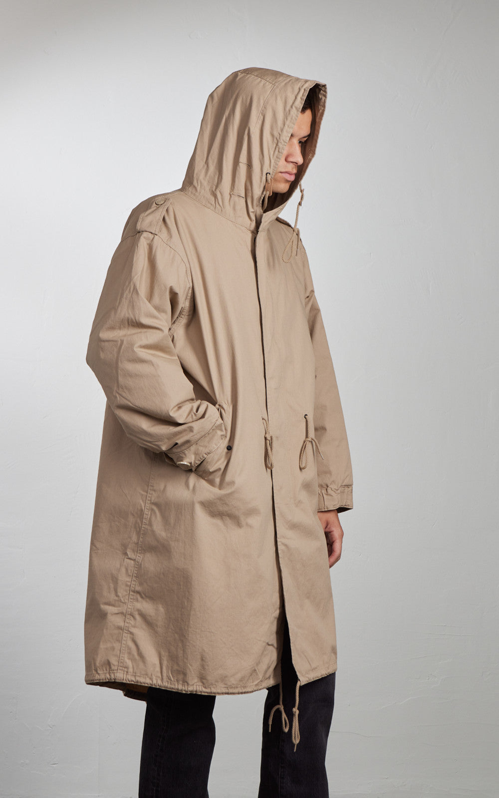 Houston US M51 Fishtail Parka Lined Khaki