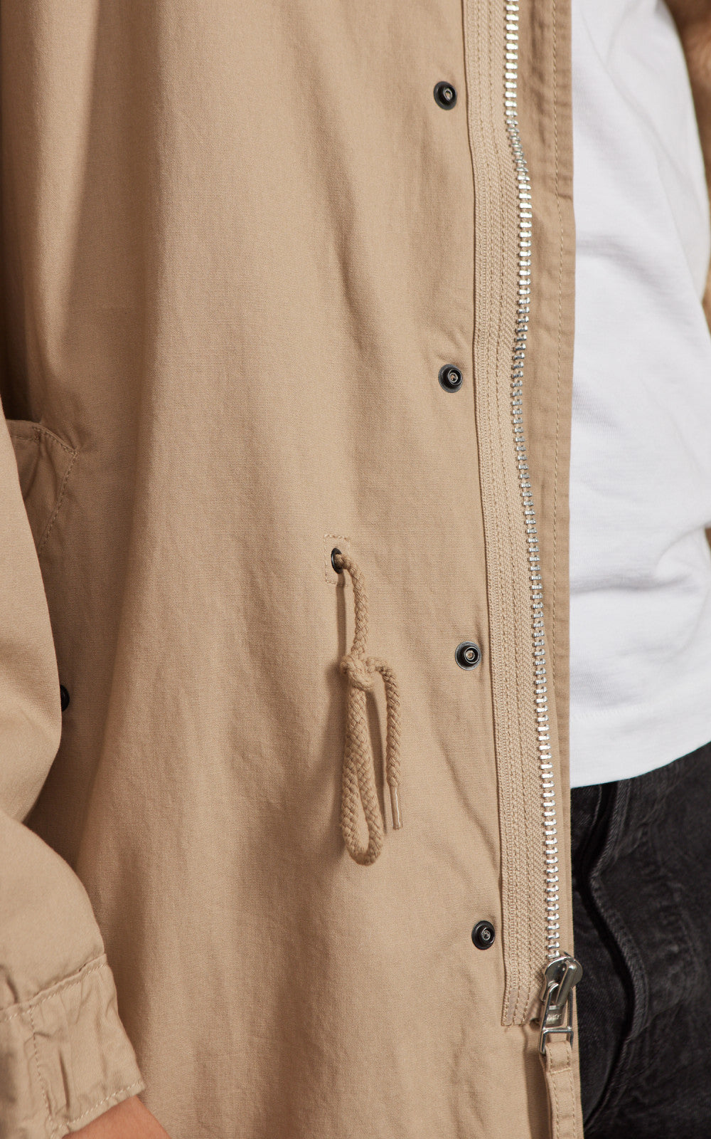 Houston US M51 Fishtail Parka Lined Khaki