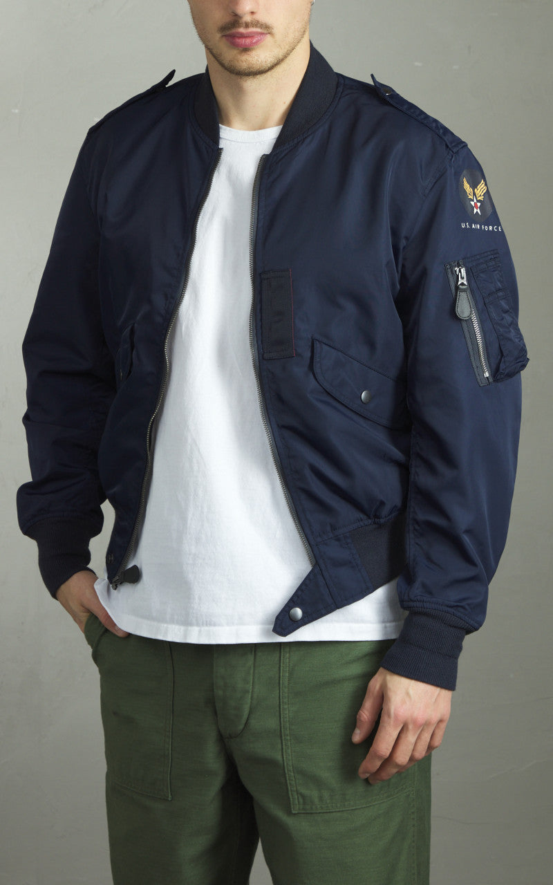 Houston L-2 Flight Jacket Navy