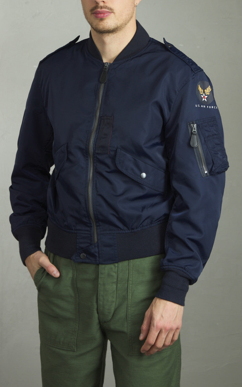 Houston L-2 Flight Jacket Navy