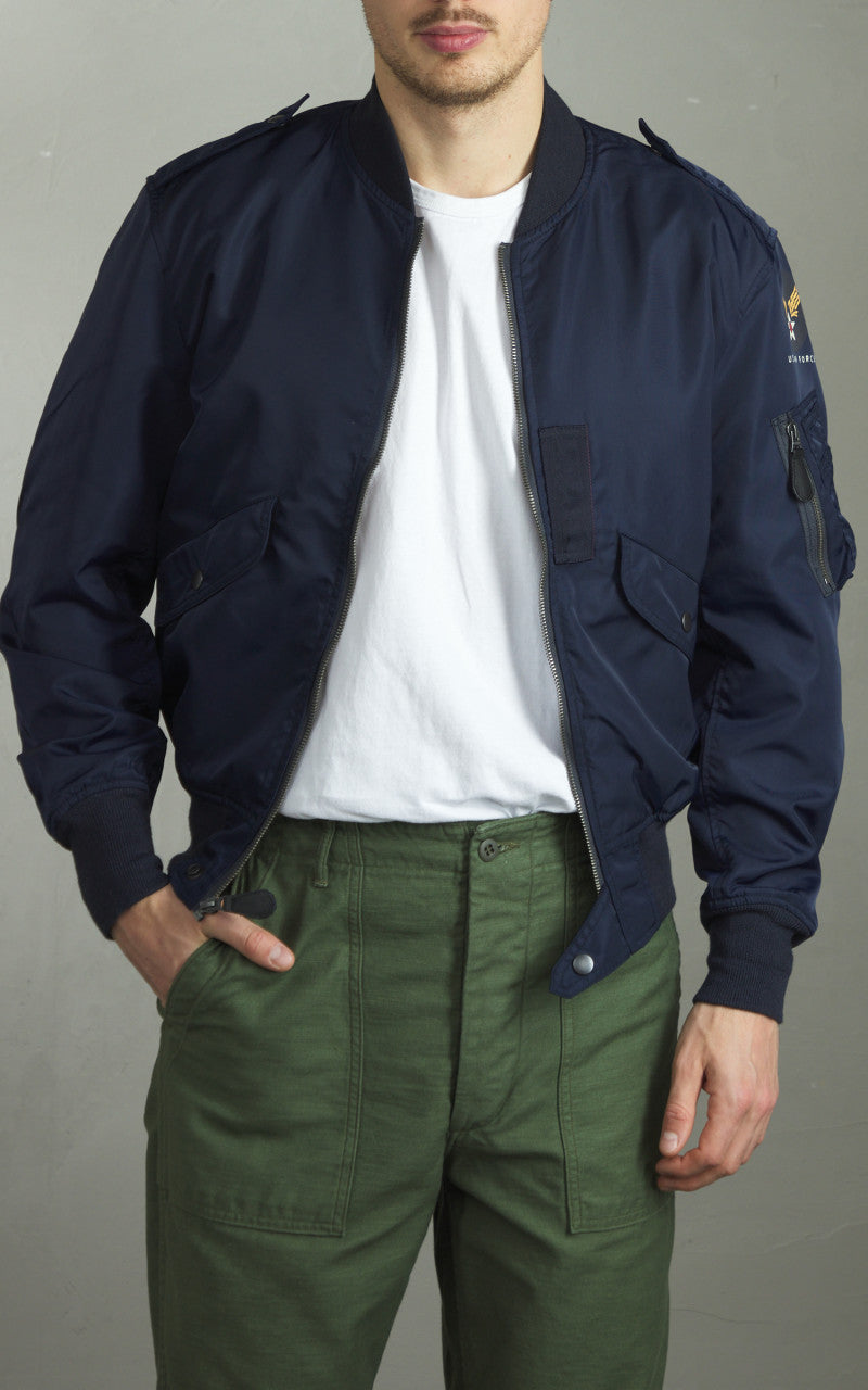 Houston L-2 Flight Jacket Navy