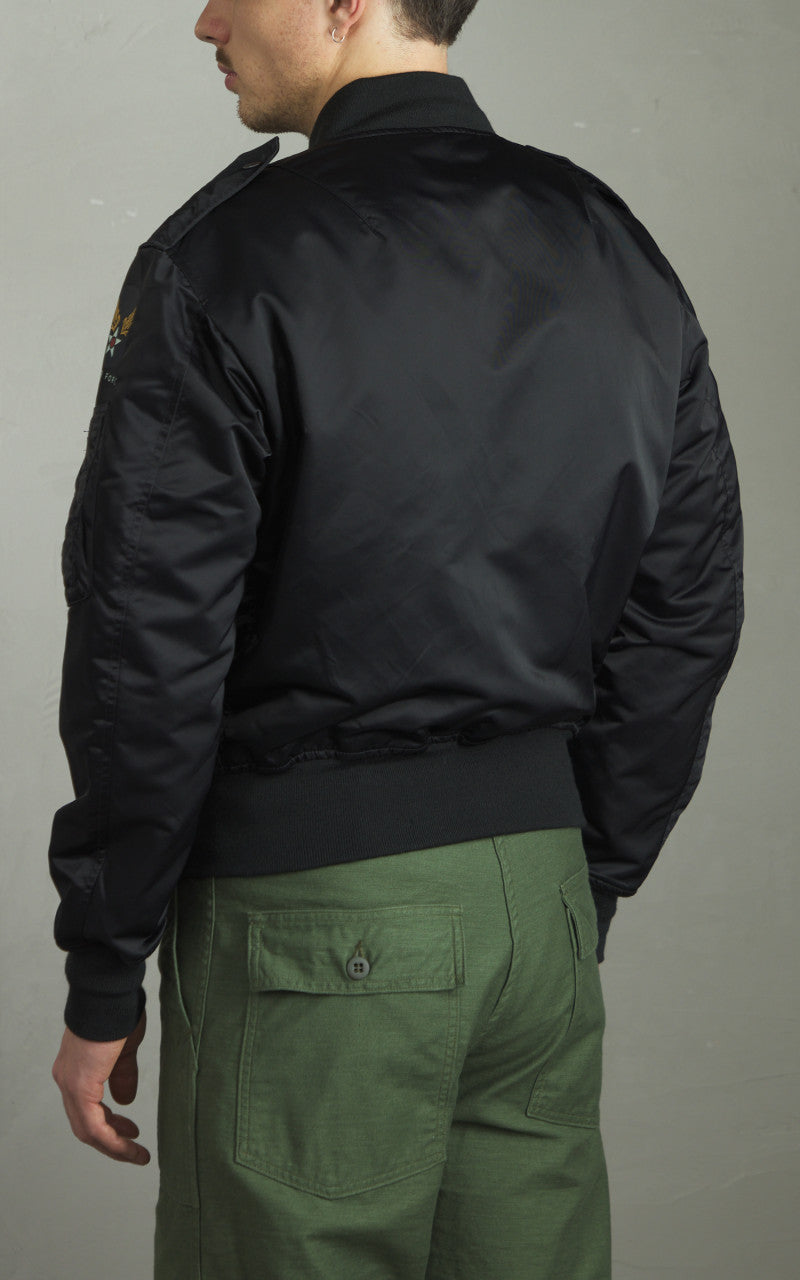 Houston L-2 Flight Jacket Black