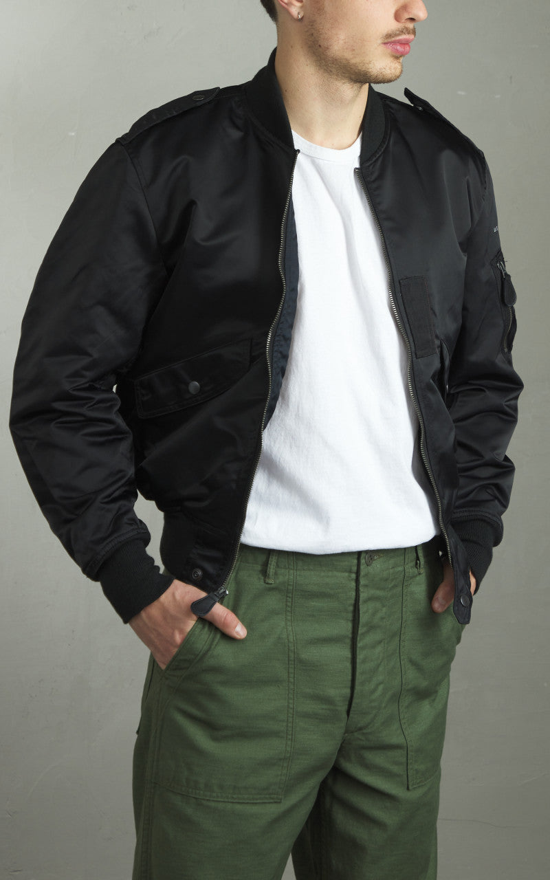 Houston L-2 Flight Jacket Black