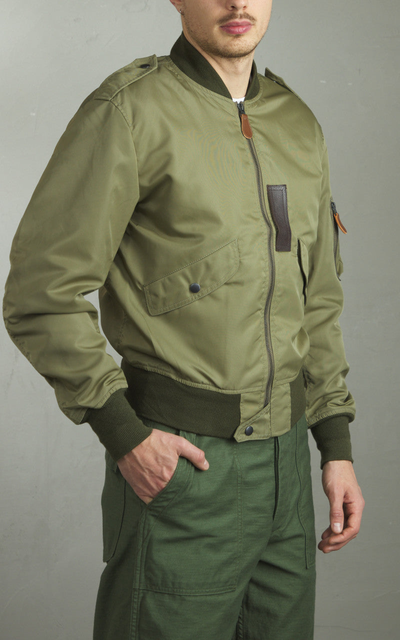 Houston L-2 Flight Jacket Olive Drab