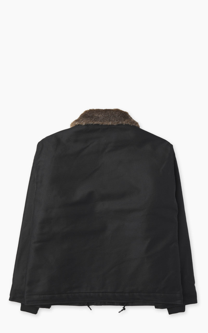 Houston 5N-1 Deck Jacket Heavy Pique Black