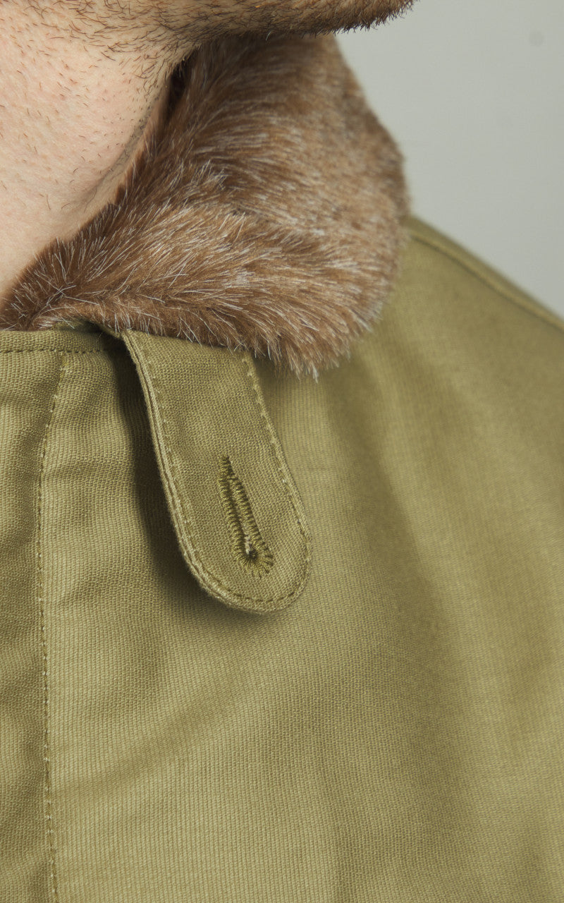 Houston 5N-1 Deck Jacket Heavy Pique Tan