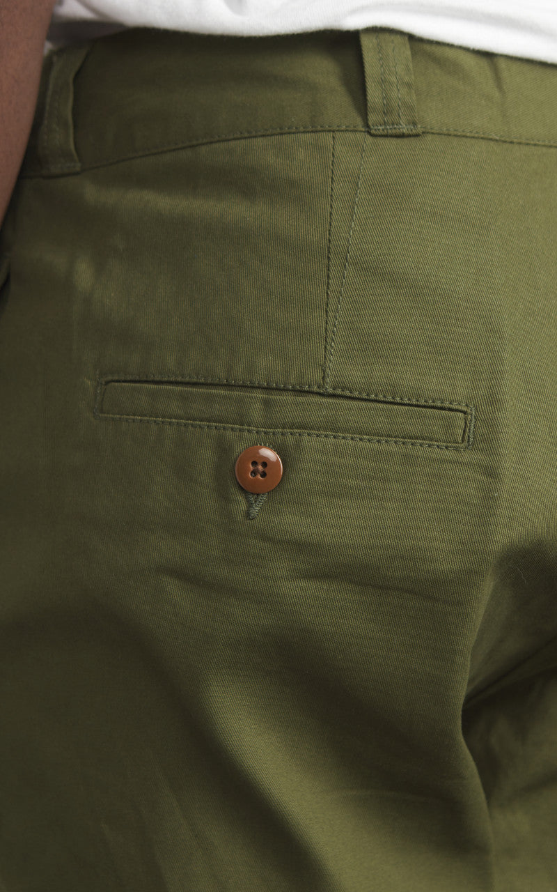Houston 60s Army Chino Pants Olive Drab