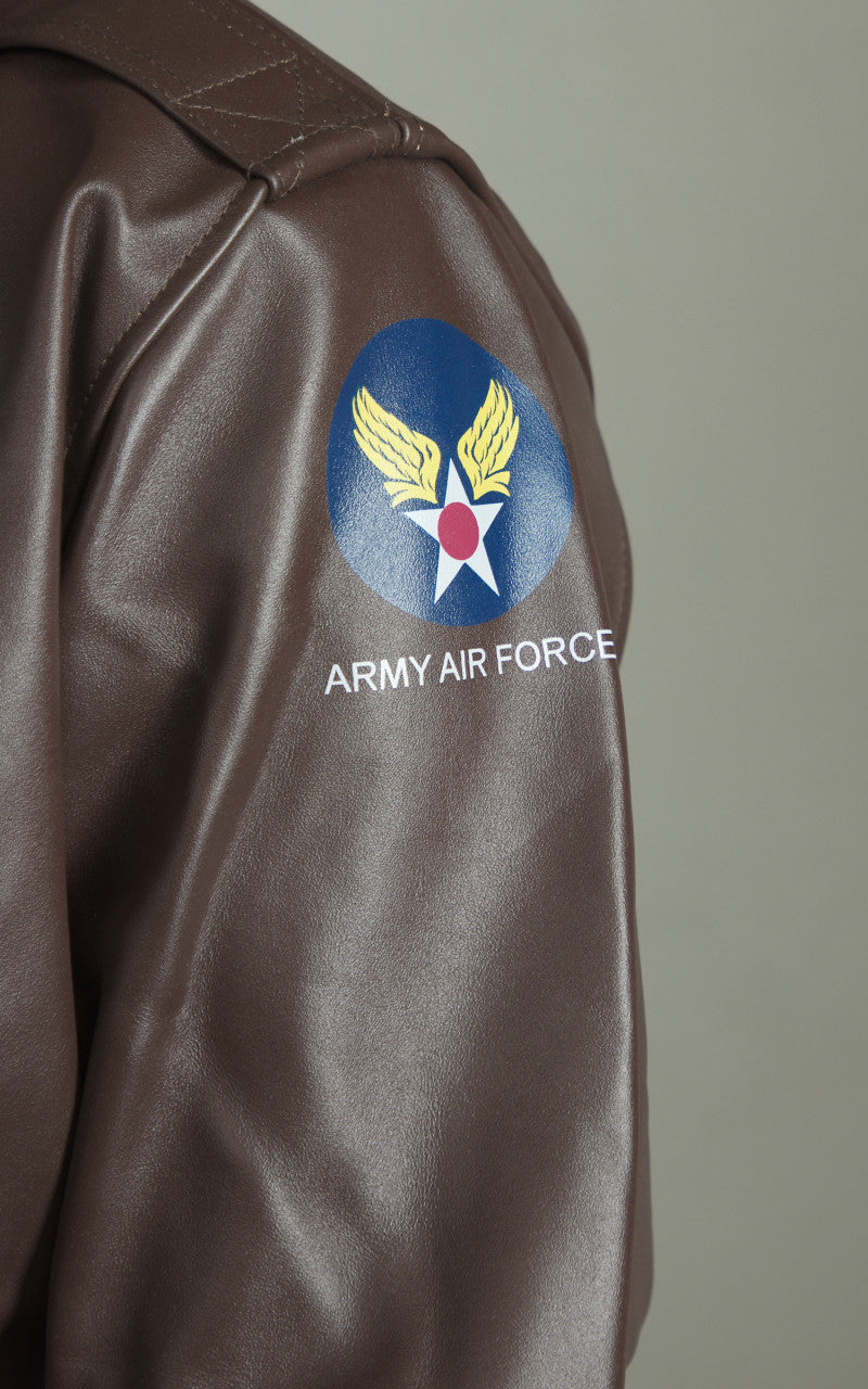 Houston A-2 Leather Jacket Horsehide Brown