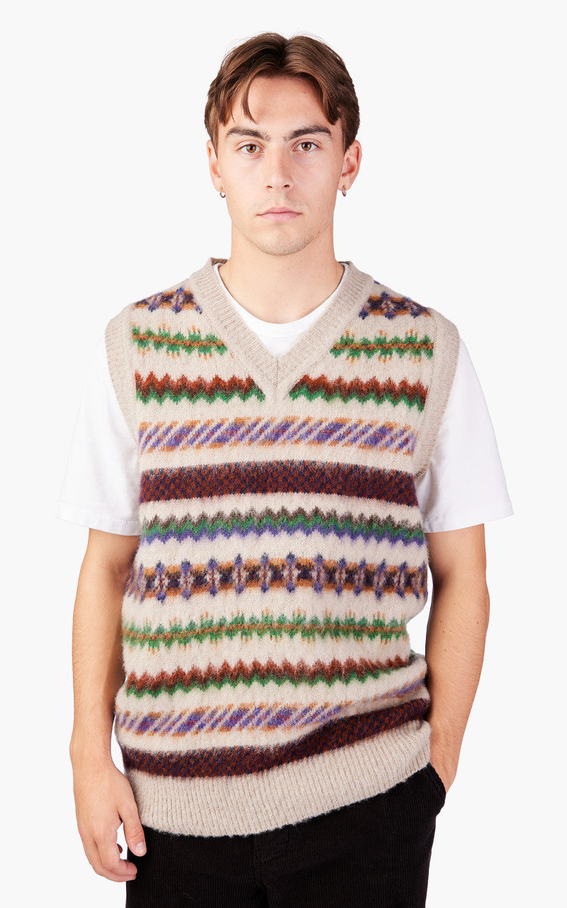 Howlin' A Magic Eye Vest Biscuit