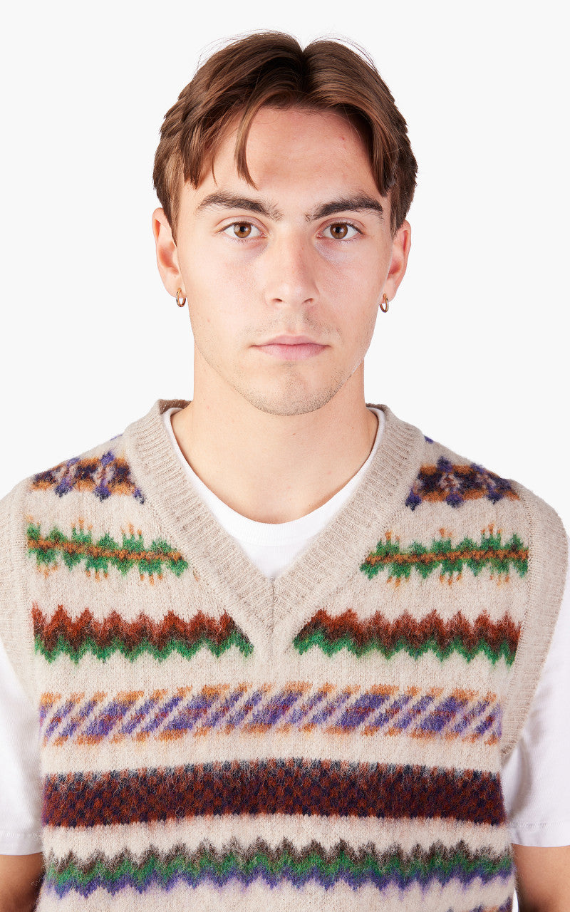 Howlin' A Magic Eye Vest Biscuit